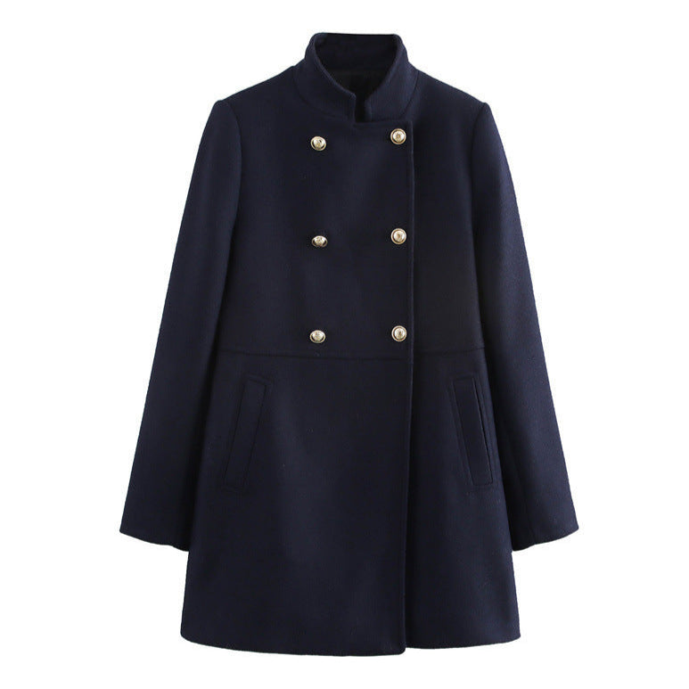 Women's Double-Breasted Coat